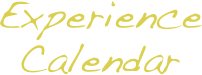 Experience 
Calendar